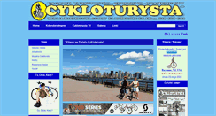 Desktop Screenshot of cykloturysta.pl